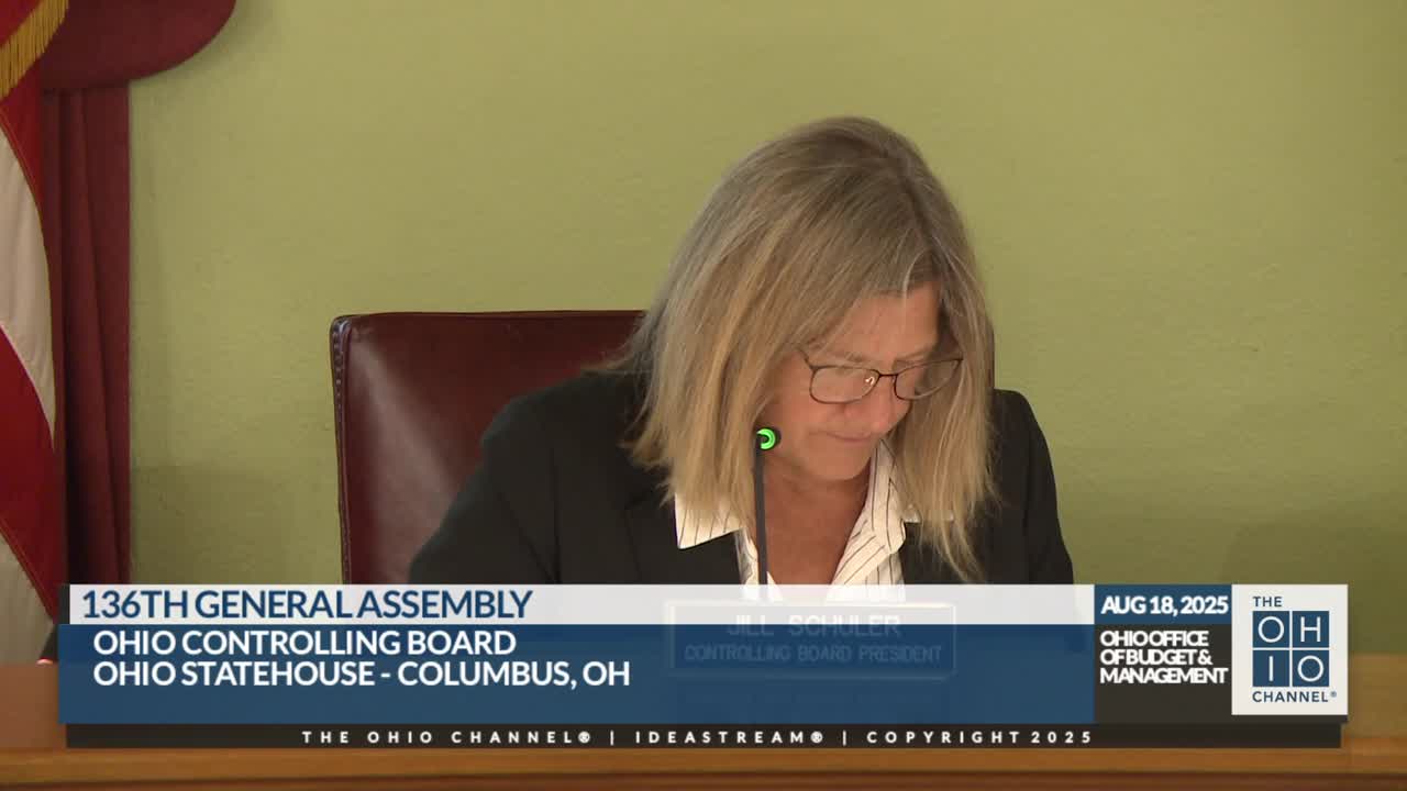 Controlling Board approves contract for international market assistance after questions about out‑of‑state partner