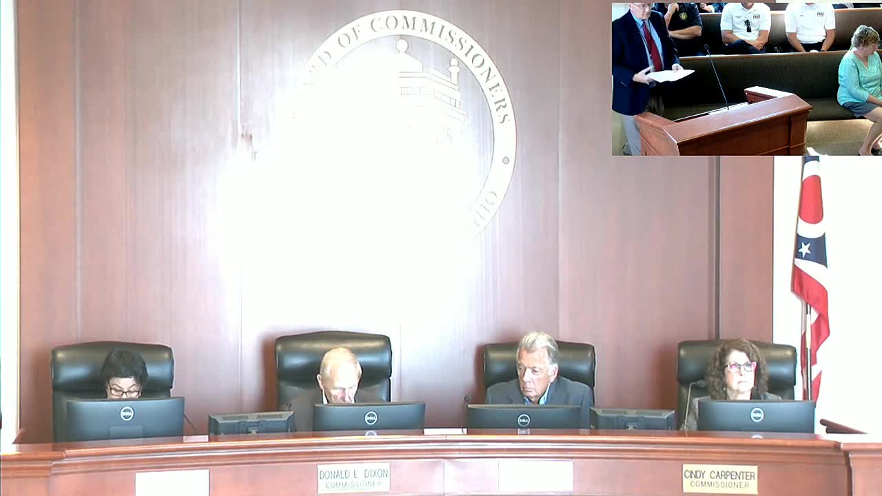 Butler County approves transfers and appropriations including VAWA match, coroner vehicle and TIF school payments