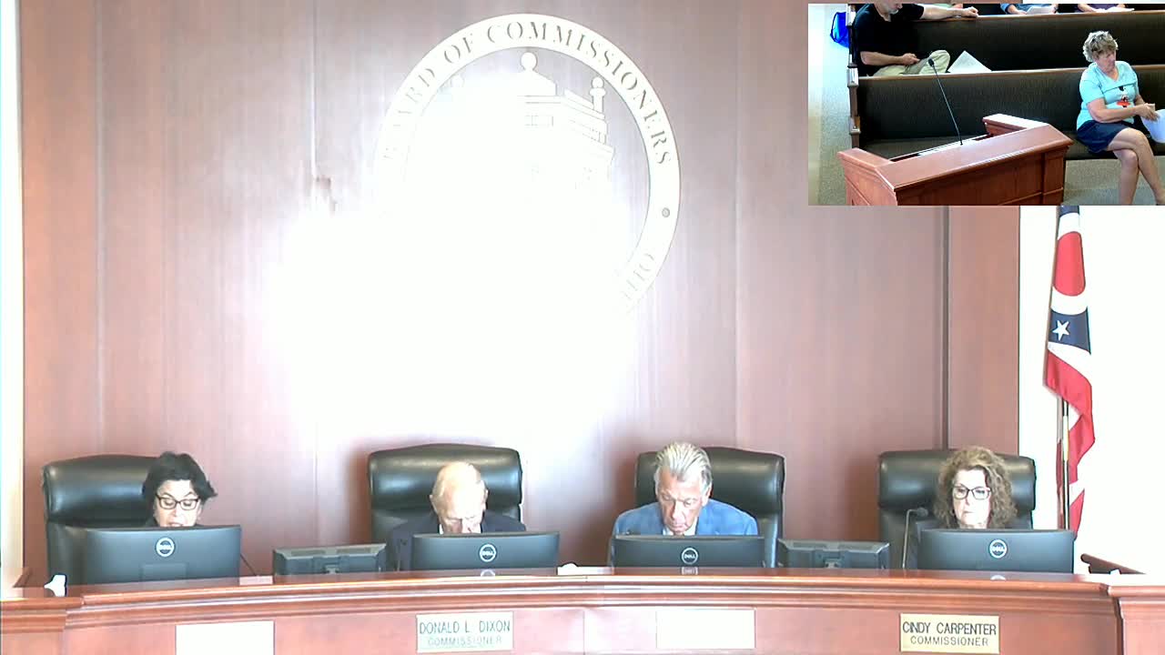 Commissioners approve multiple departmental resolutions including bridge overlay, juvenile room‑check upgrade and grant awards