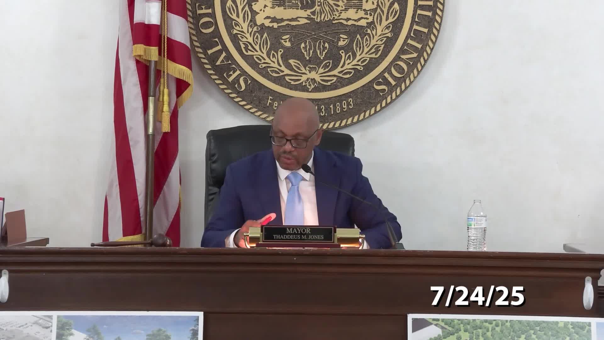 Council directs engineering study for stop‑sign warrant at Seventh and Woodworth intersection