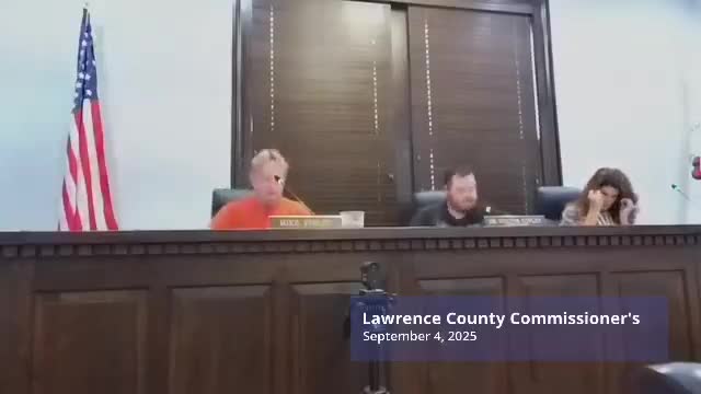 Lawrence County commissioners approve routine permits, contracts and reports; abstentions recorded on transfers and liquor permit