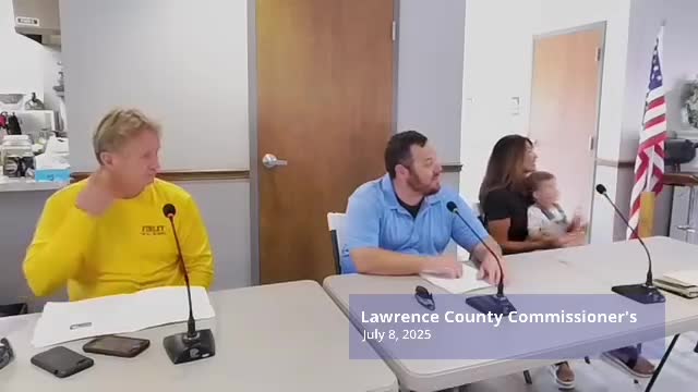 Commissioners praise fair board and highlight "Fill the Freezer" campaign at Lawrence County Fair