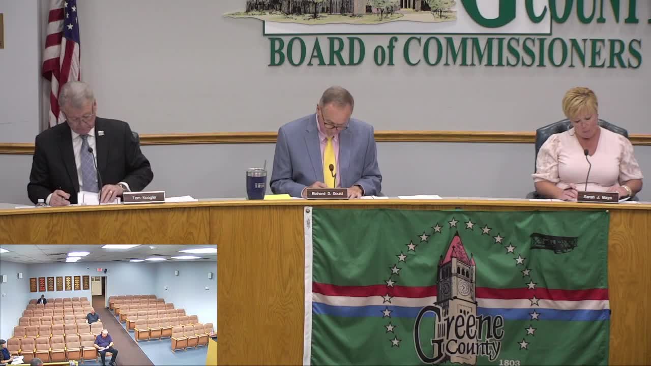 Commissioners authorize HKC Roofing contract for roof replacement at Sugar Creek wastewater plant