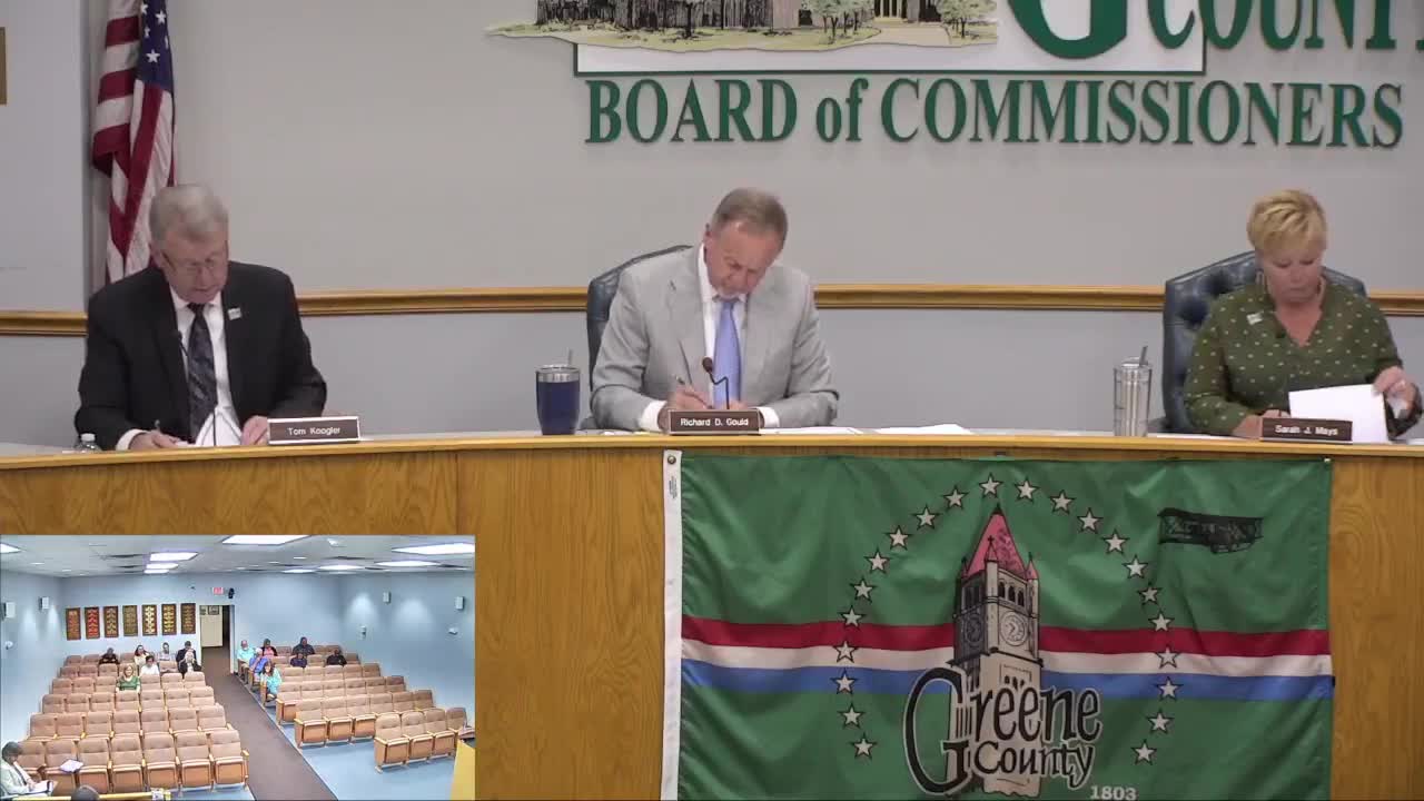 Greene County commissioners restrict large-scale solar in New Jasper and part of Miami Townships after mixed public comment
