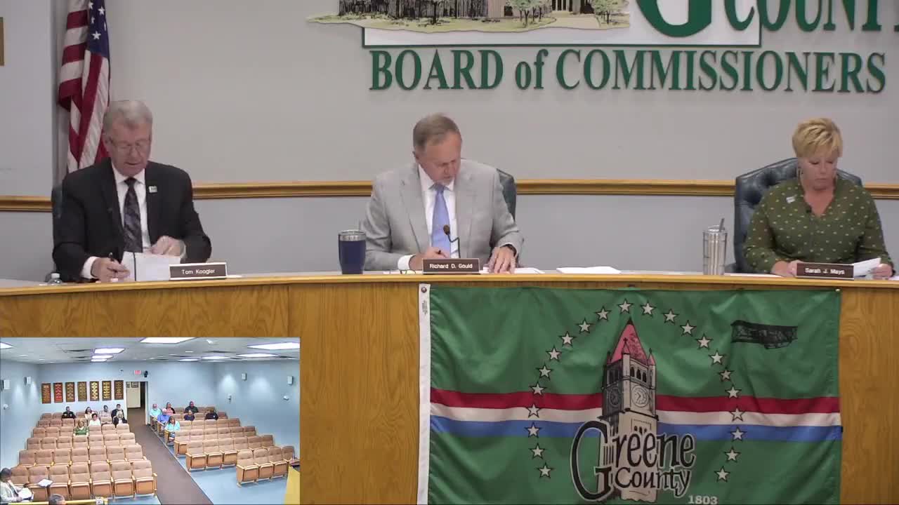 Greene County appoints Denise Percival acting treasurer effective Sept. 1 after selectee declines term