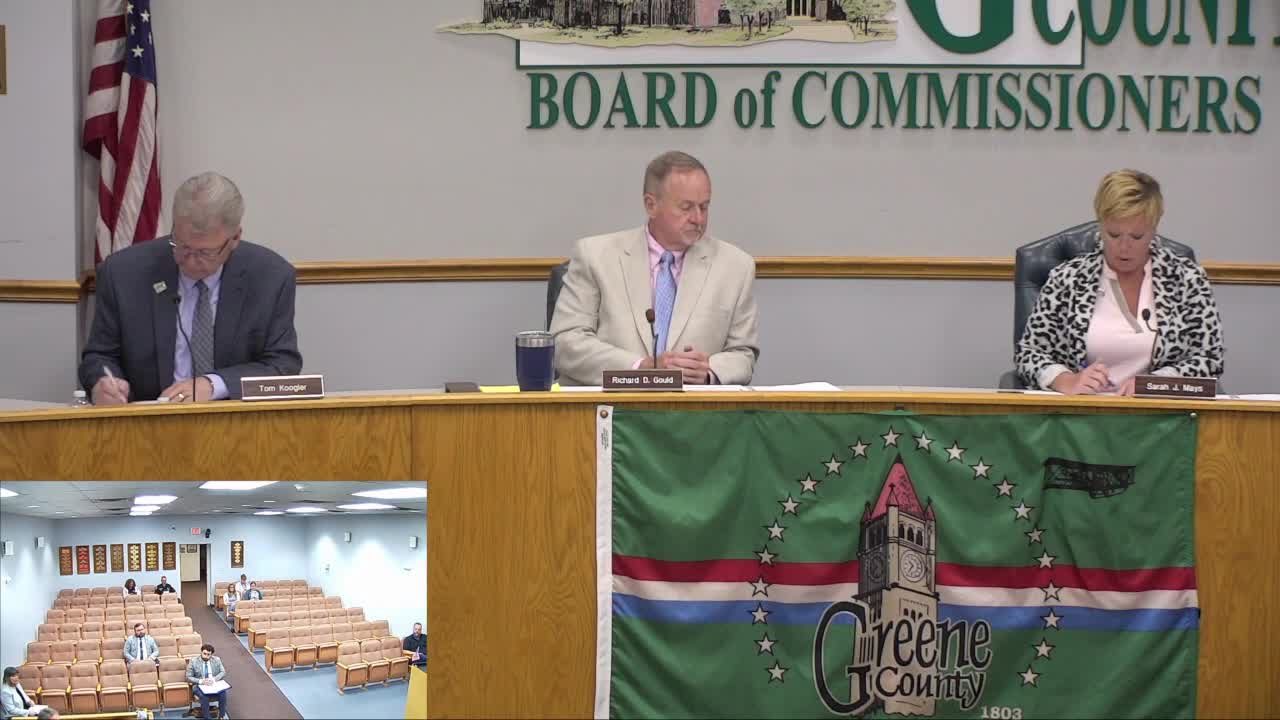 Commissioners proclaim August 2025 Child Support Awareness Month in Greene County