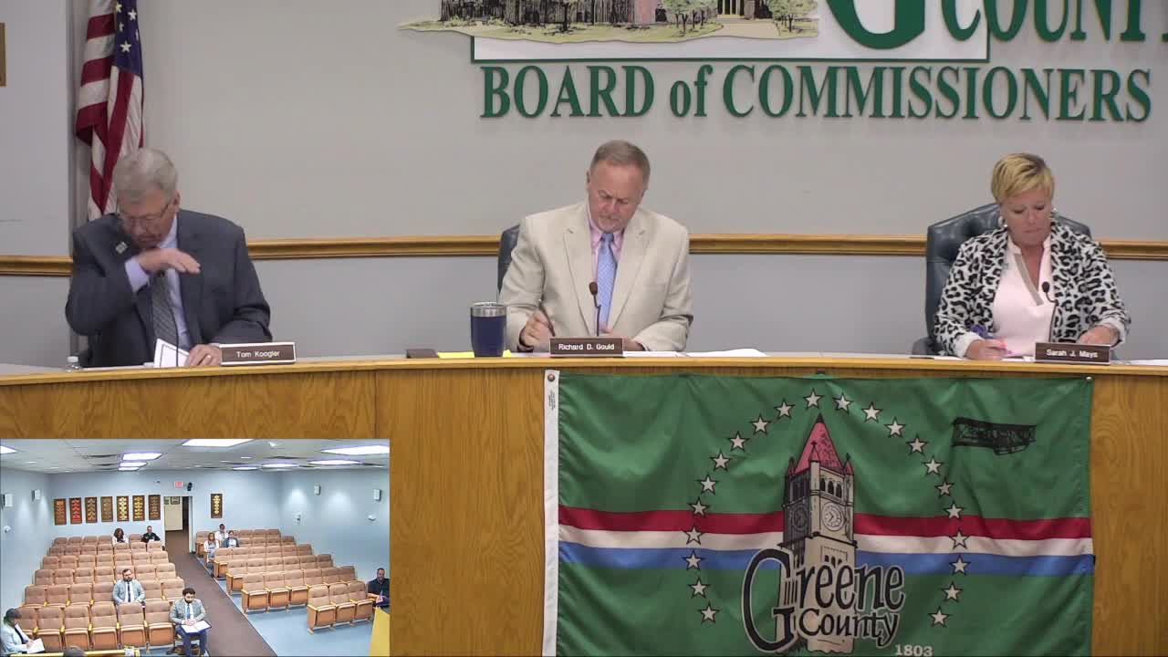 Commissioners approve four recorded pipeline easements with CenterPoint Energy for Xenia parcels