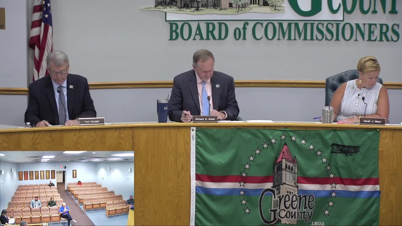 Commissioners advance 0.8‑mill public health levy to November ballot