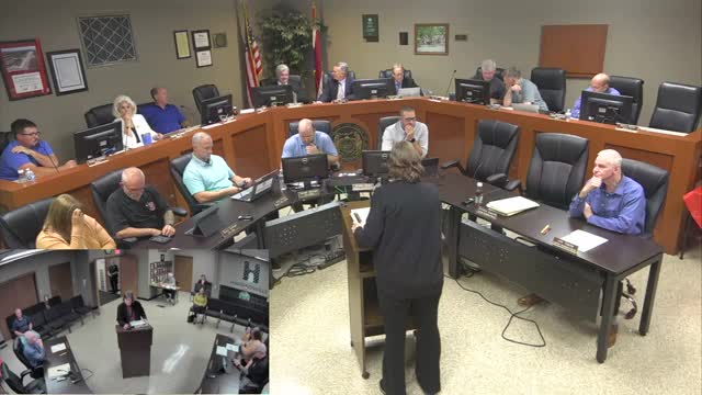 Harrisonville moves forward on vacating Blueberry Park; final plat hearing set for second reading, budget amendment approved to cover surveying