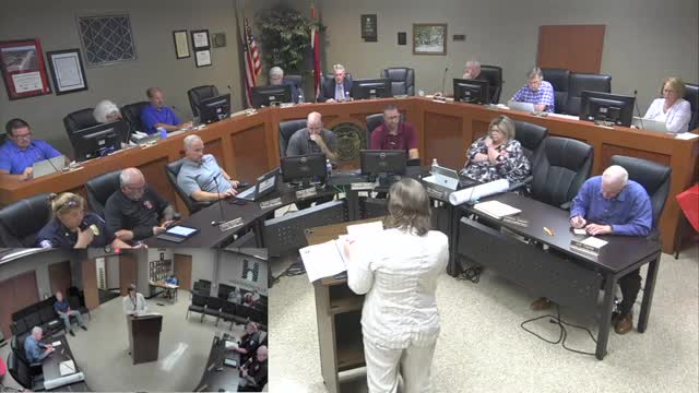 Board opens hearing on vacating western half of Cedar Street to align century-old plat; second reading set for Aug. 4