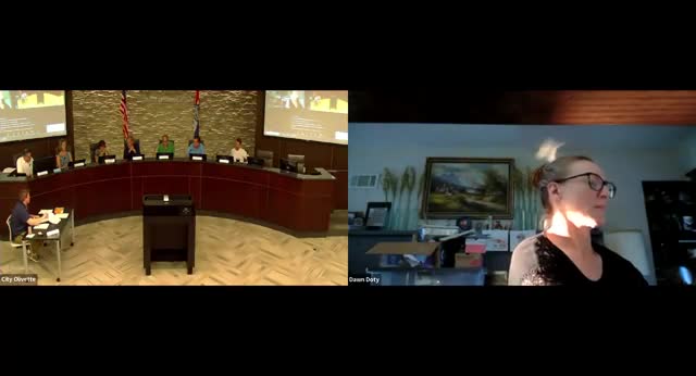 Board grants variance for second-story addition at 1016 Dolores Avenue after hearing on stream buffer and sewer easement constraints