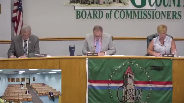 Greene County approves appropriations transfers, opens $1 million sanitary PO for Hilltop Road and signs CDBG environmental certification