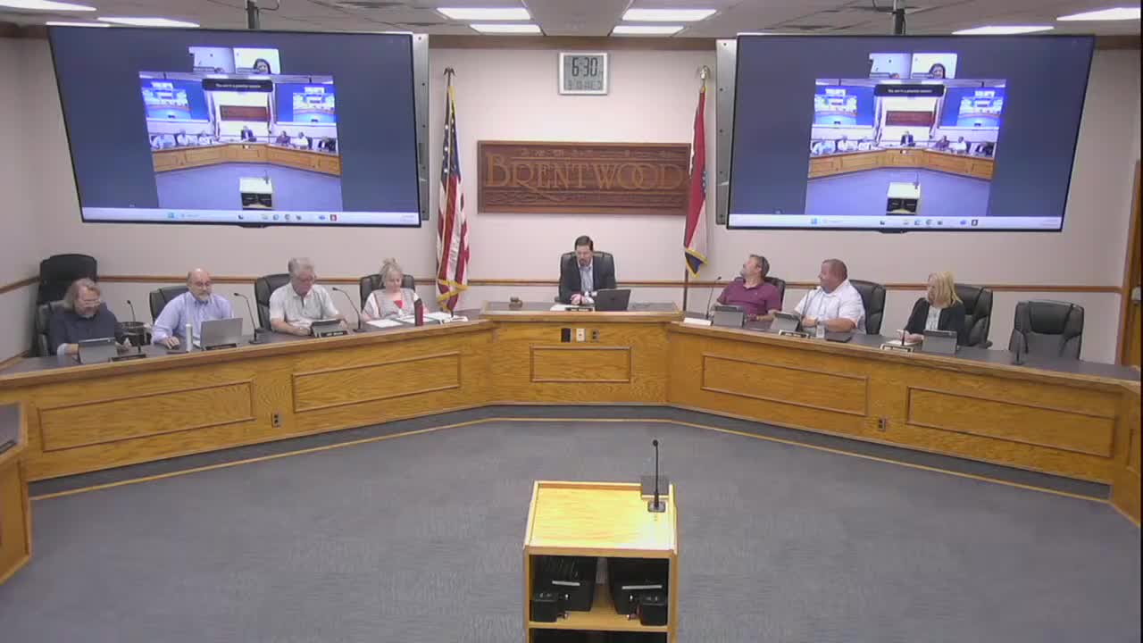 Brentwood Planning and Zoning Commission reviews Good Clean Dog sign amendment proposal