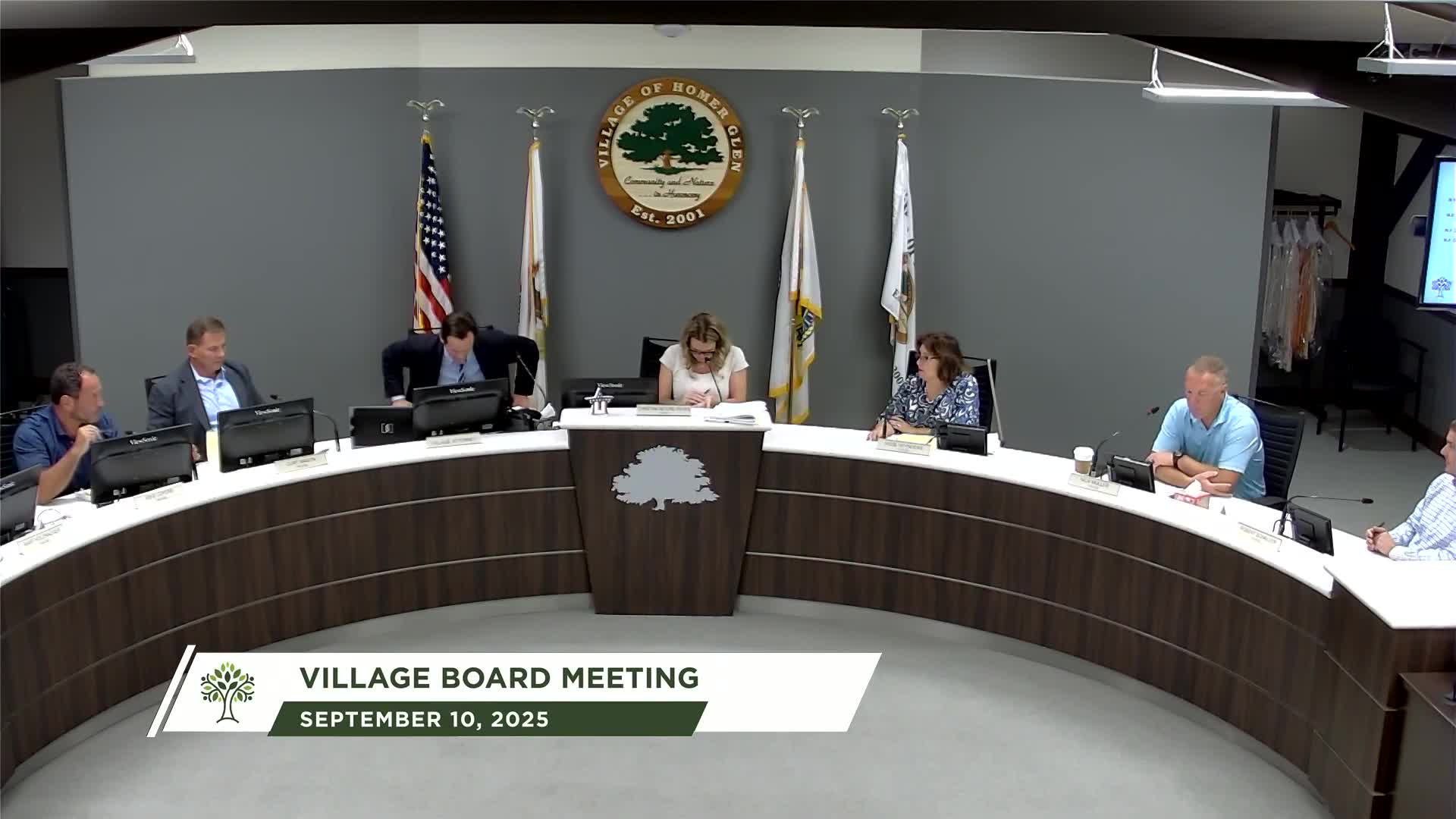 Homer Glen trustees give direction to explore comprehensive plan update, TIF eligibility and hotel‑motel tax