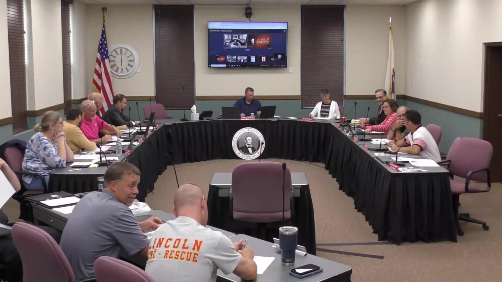 Lincoln City Council Honors Juanita Josserin and Don Jordan in Committee Meeting