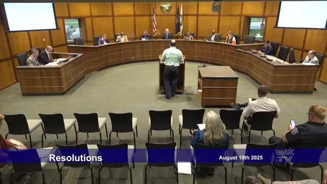 Commission approves drain‑code resolution to allow Paris Drain maintenance work above statutory limit