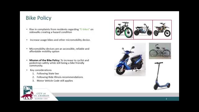 Bike Policy Committee Addresses Rise in E-Bike Complaints and Regulations