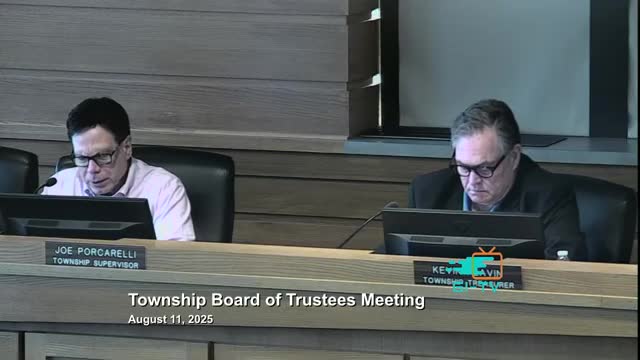 Board authorizes cameras for Township Hall and rec pool; trustees ask about AI alerts and feed access