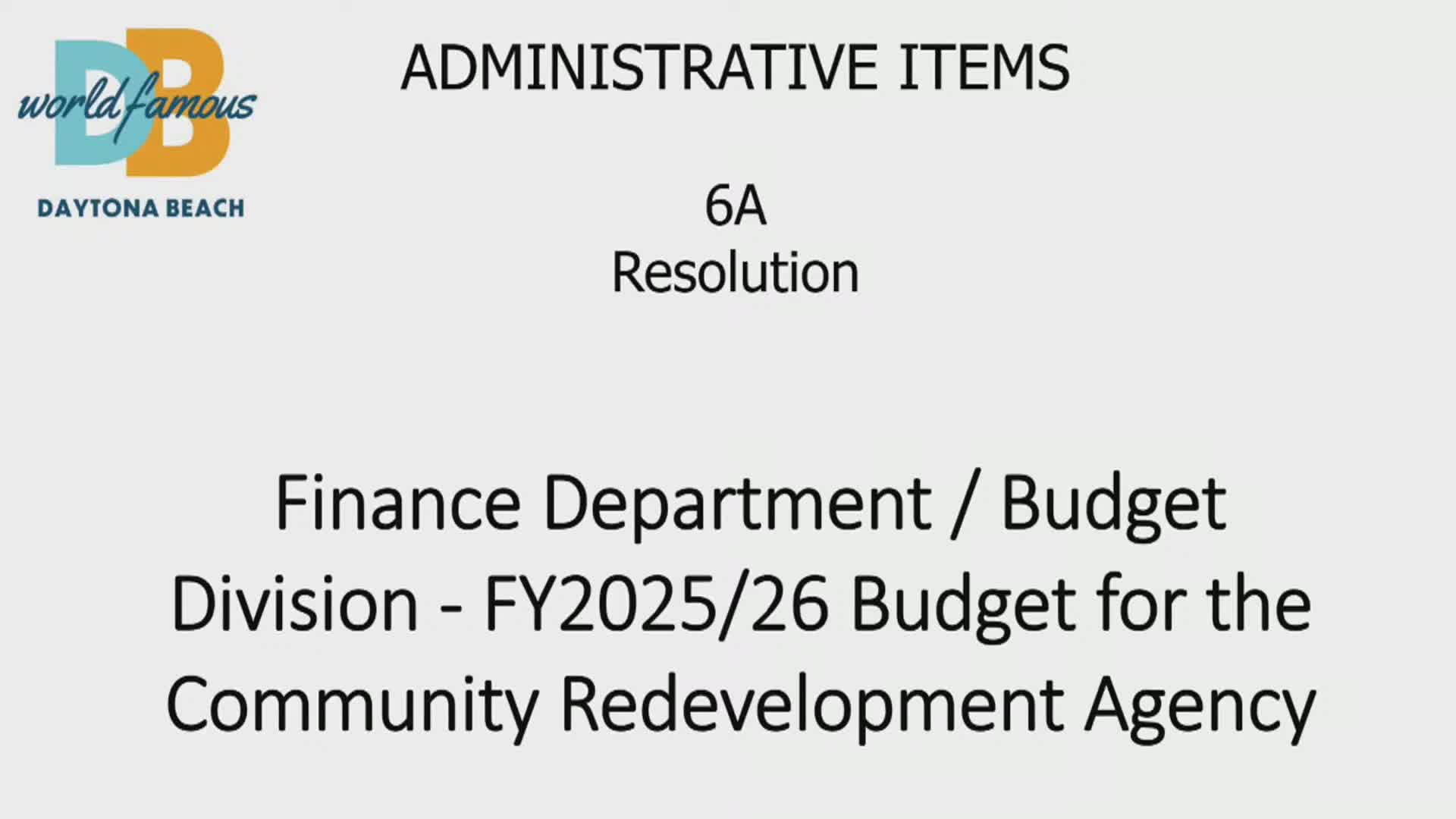 Daytona Beach CRA adopts $13.25 million budget after public concerns over Blue Road spending