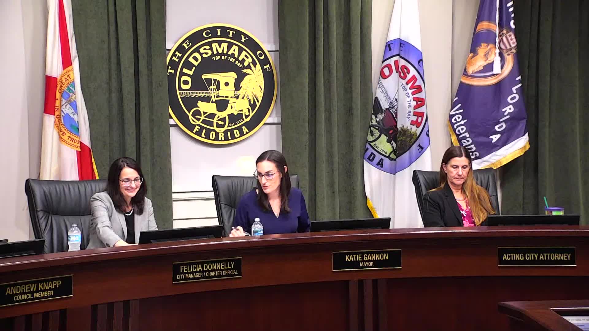 Oldsmar sets tentative millage at 4.05 mills and adopts tentative FY 2025‑26 budget