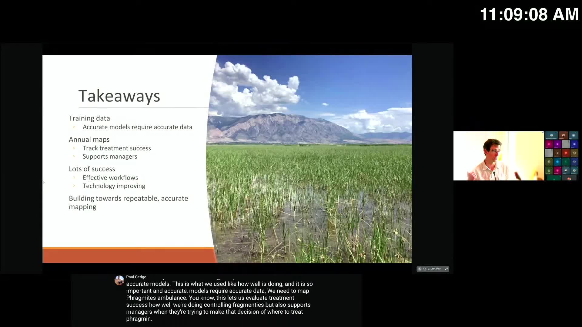 Utah Geological Survey discusses Phragmites water consumption impact on Great Salt Lake