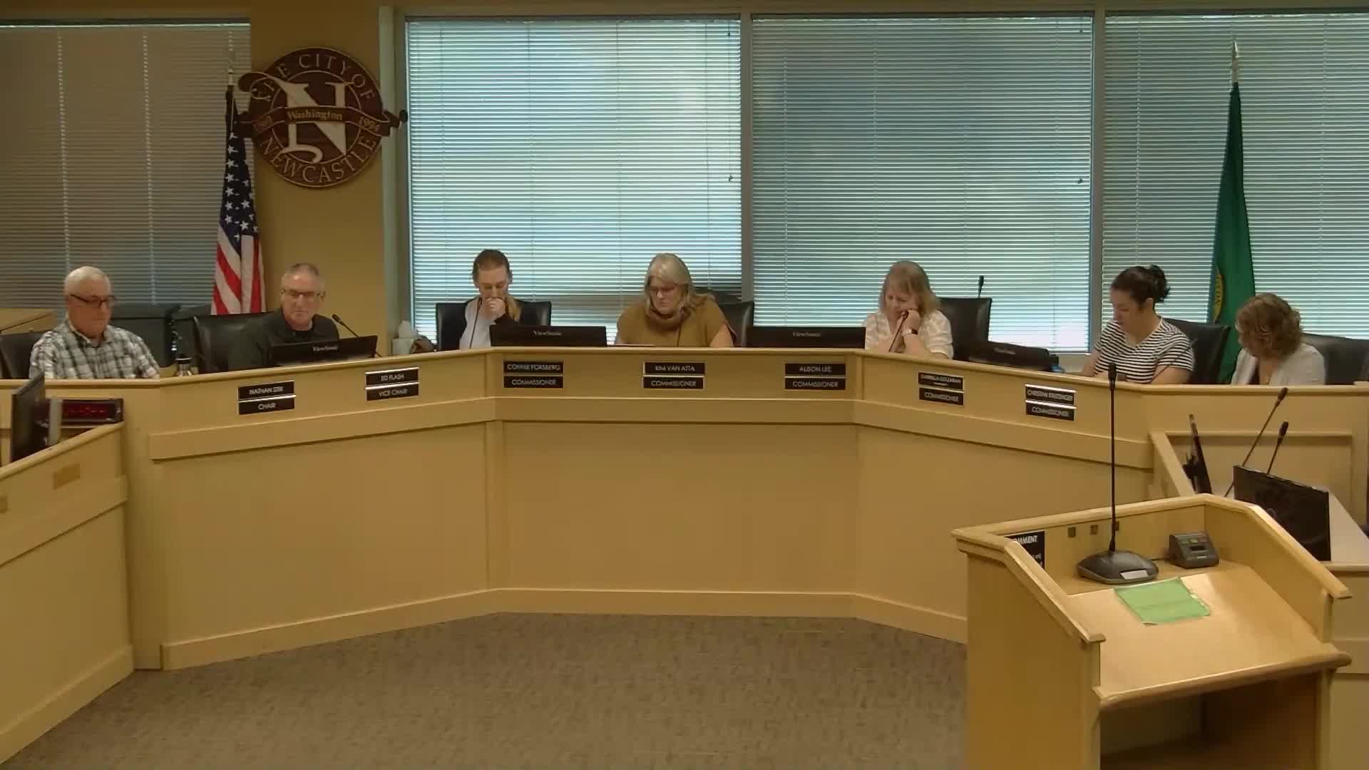 Commission proposes locked community bulletin board on Coal Creek boardwalk