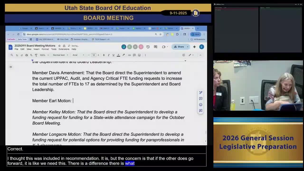 Board asks superintendent to develop early mathematics benchmark assessment funding request