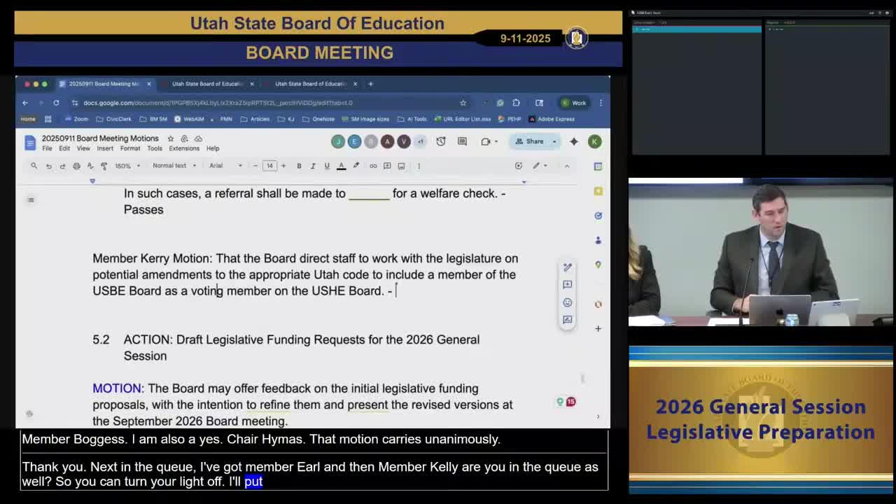 Board debates voted local levy overhaul; members approve disclosure amendment, postpone substantive changes to finance committee