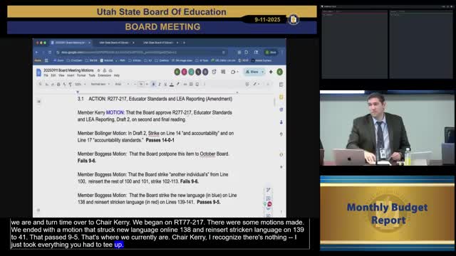 Board approves changes to educator standards after debate over investigators and DCFS reference