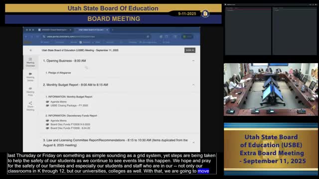 Board hears monthly budget report; staff describe monthly reconciliations and audits