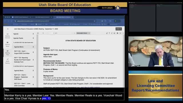 Board tightens emergency safety interventions rule, requires comprehensive evidence-based training