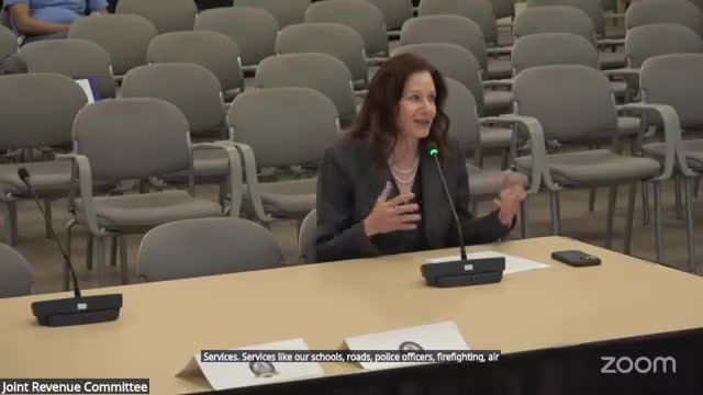 Committee discusses enacting an 8.3% assessment rate for residential real property; asks for county-level fiscal notes