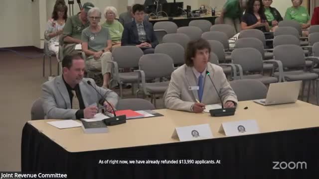 Department reports $14.7 million refunded in 2024 property‑tax refund program; most applications processed