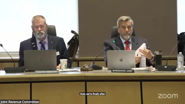 Department of Revenue briefs panel on scale and limits of sales-and-use tax exemptions and reporting challenges