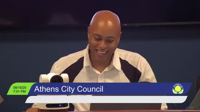 Athens City Council Proclaims Hispanic Latine Heritage Month and Approves Multiple Ordinances