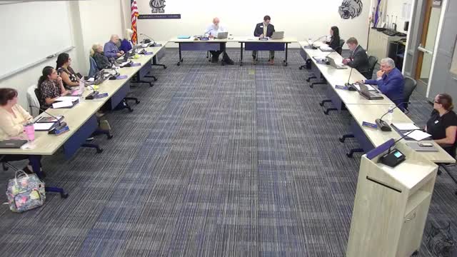 Community commenter urges board to explain departure of five administrators