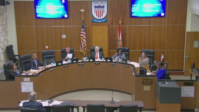 Delray Beach City Commission Evaluates $507K Budget Efficiency Prior to Final Adoption