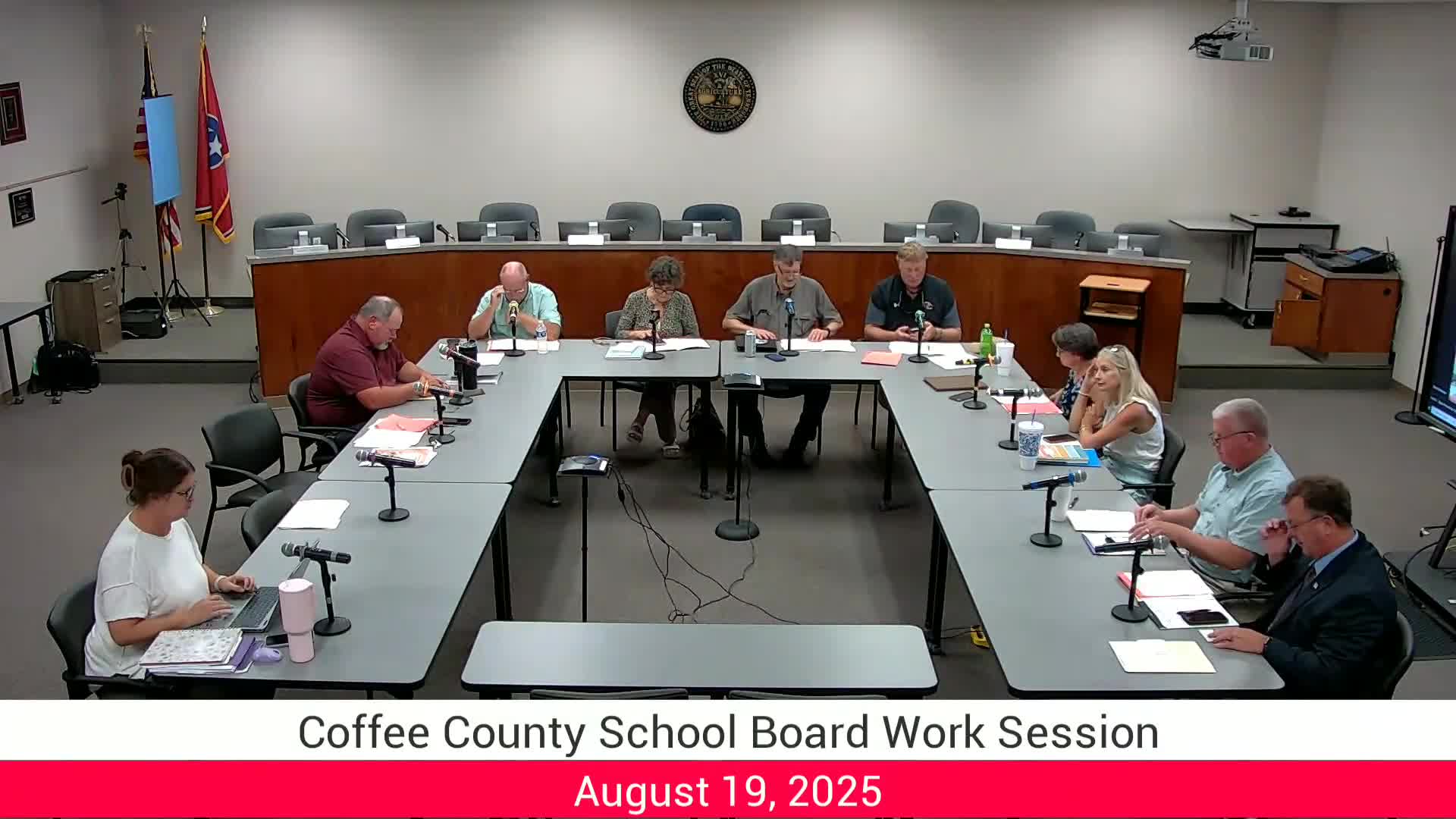Coffee County board agrees to place superintendent calendar amendment on September agenda