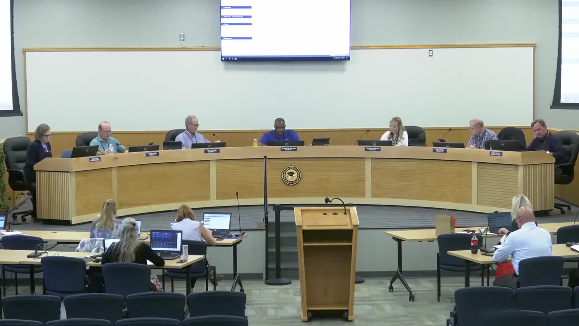 Escambia School Board Discusses Budget Challenges and Discipline Issues in September Meeting