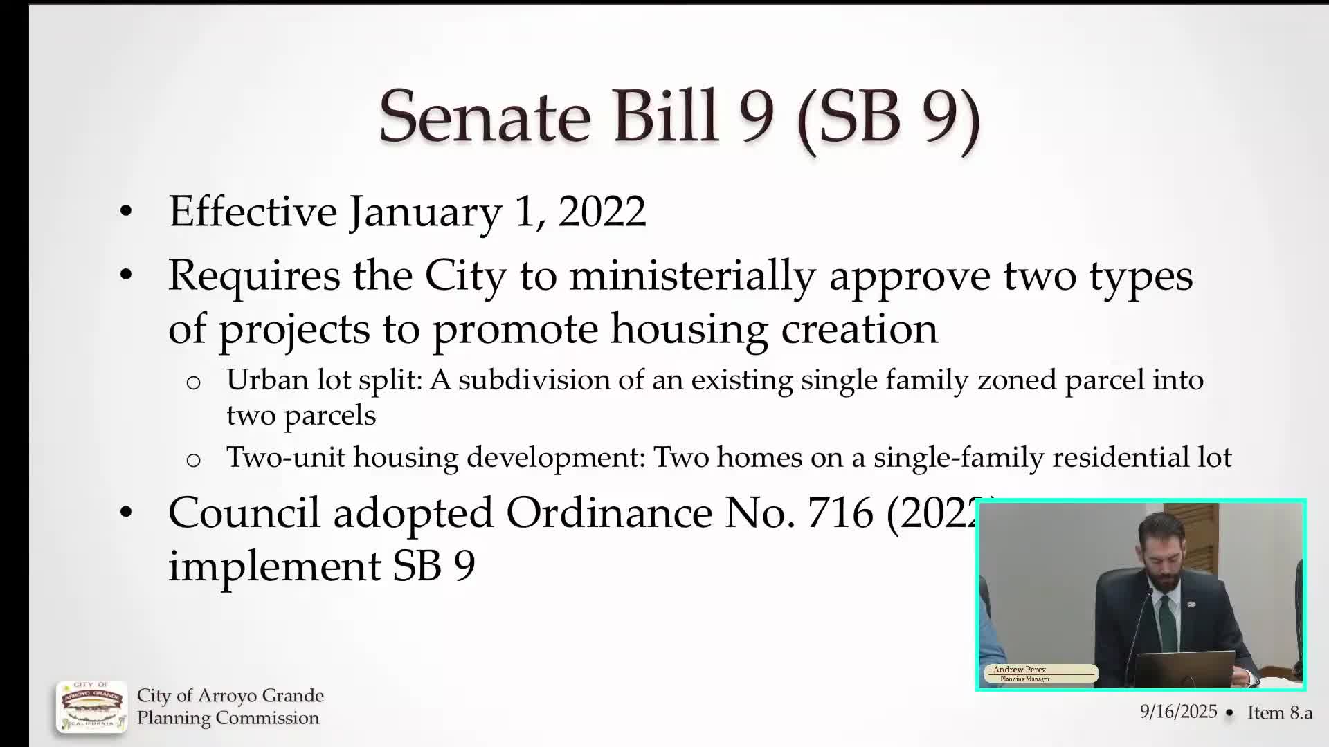 City Council Implements New Housing Policies for Urban Lot Splits and Two-Unit Developments