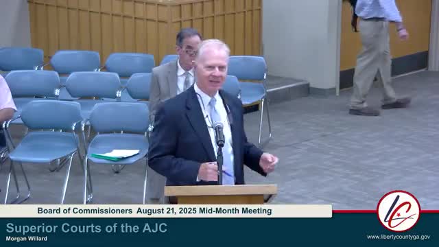 Liberty County OKs modest pay supplement for Superior Court staff attorneys as state changes judge pay