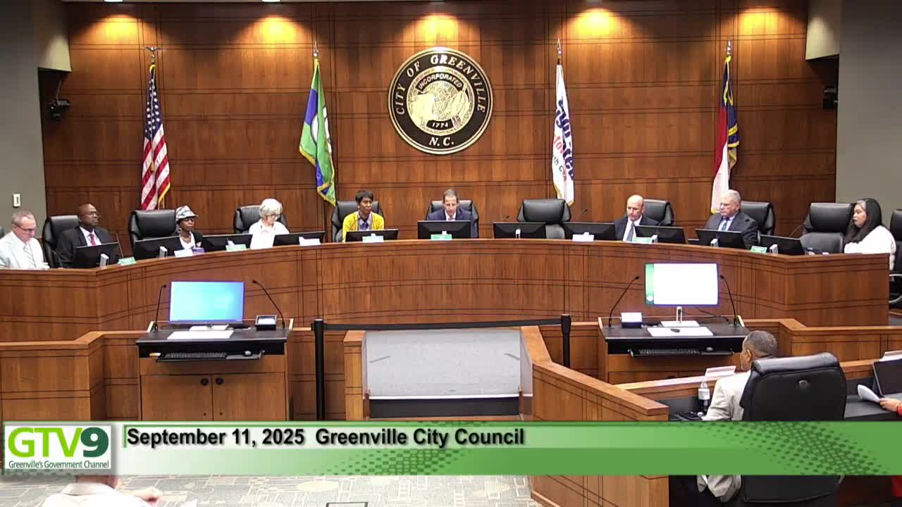 Greenville City Council Honors Veil Flowers and Small Business Program Achievements