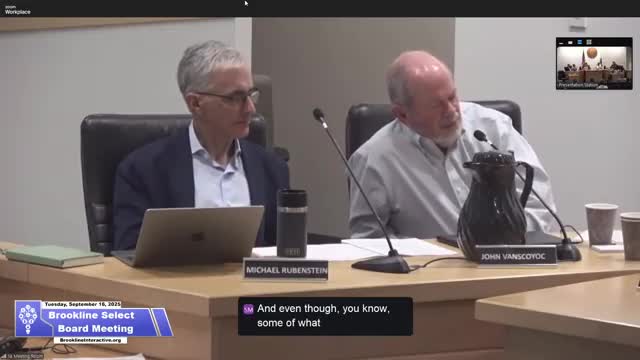 Brookline Select Board Concedes Tree Removal Necessary for MBTA's New Train Station Project