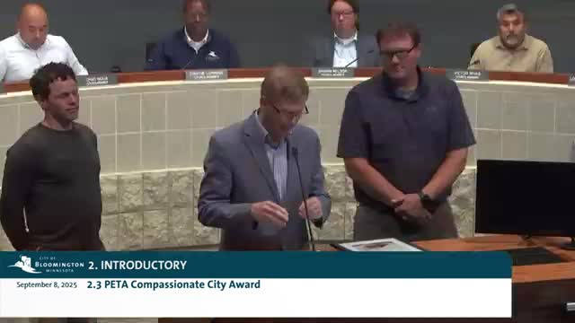 Bloomington honored with PETA compassionate city award for turtle culvert underpass