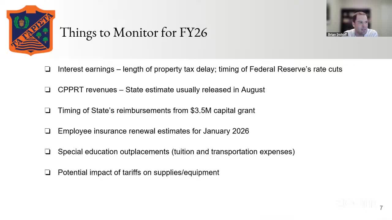 Committee warns Cook County tax delays strain cash flow; staff proposes 6‑month treasury benchmark for investments