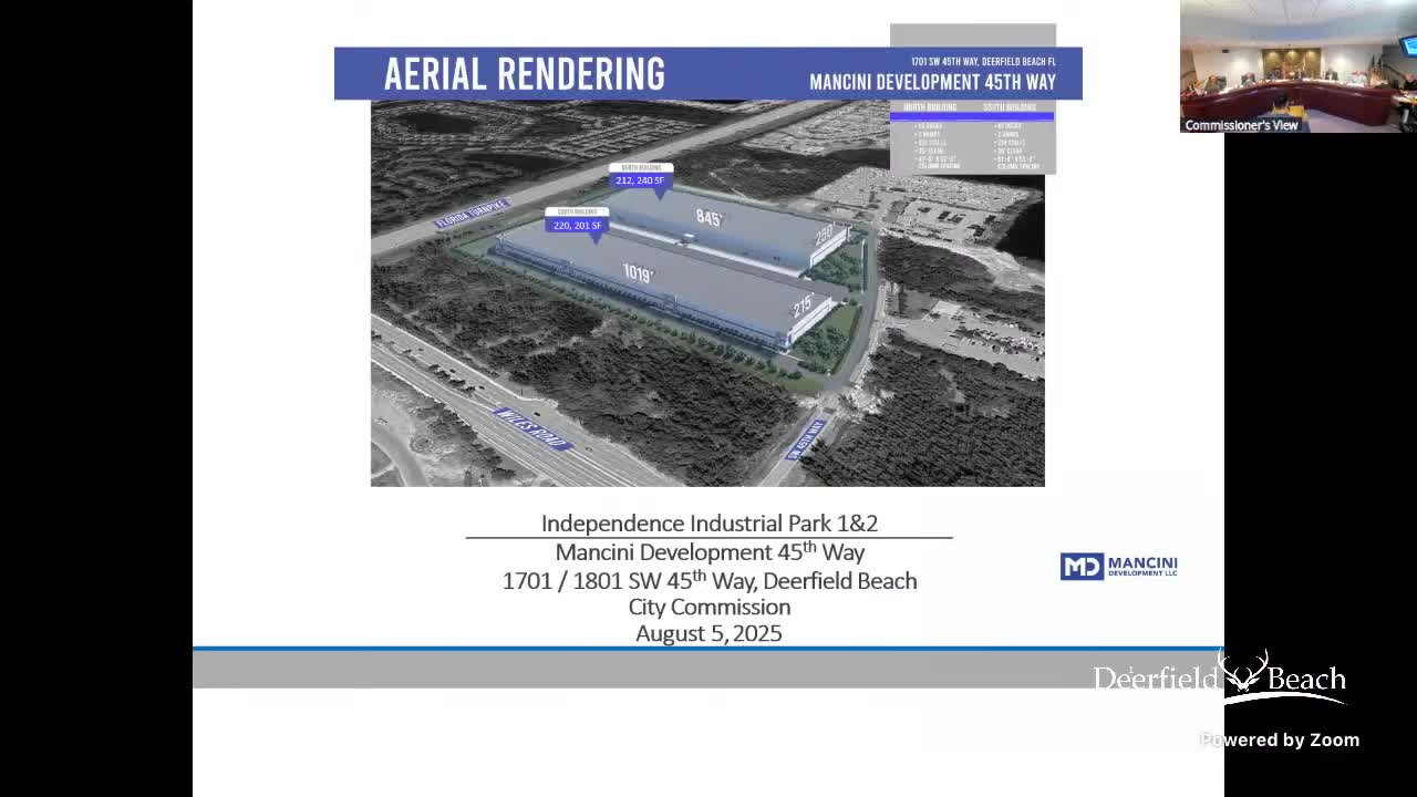 Commission approves two large industrial warehouses near Florida Turnpike