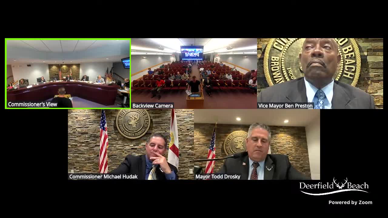 Deerfield Beach authorizes staff to negotiate $5.75 million equipment loan; TD Bank 5-year option recommended