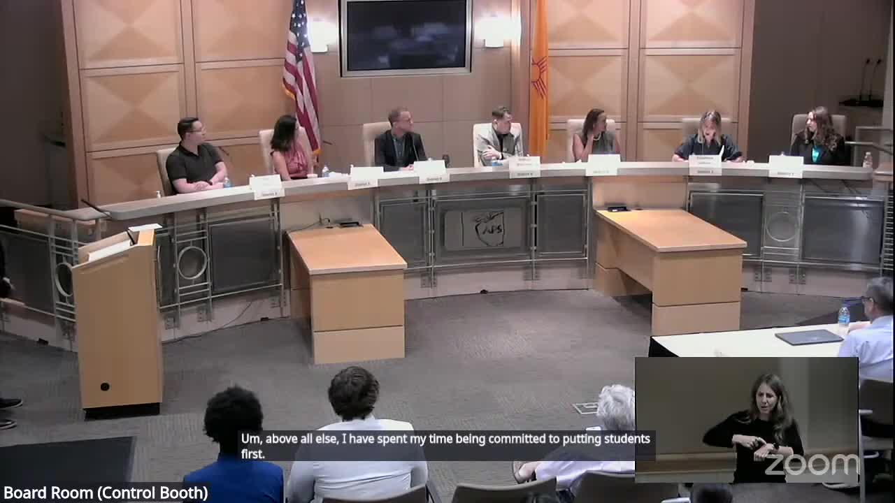 Albuquerque School Board Candidates Discuss Strategies for Student Success and Safety