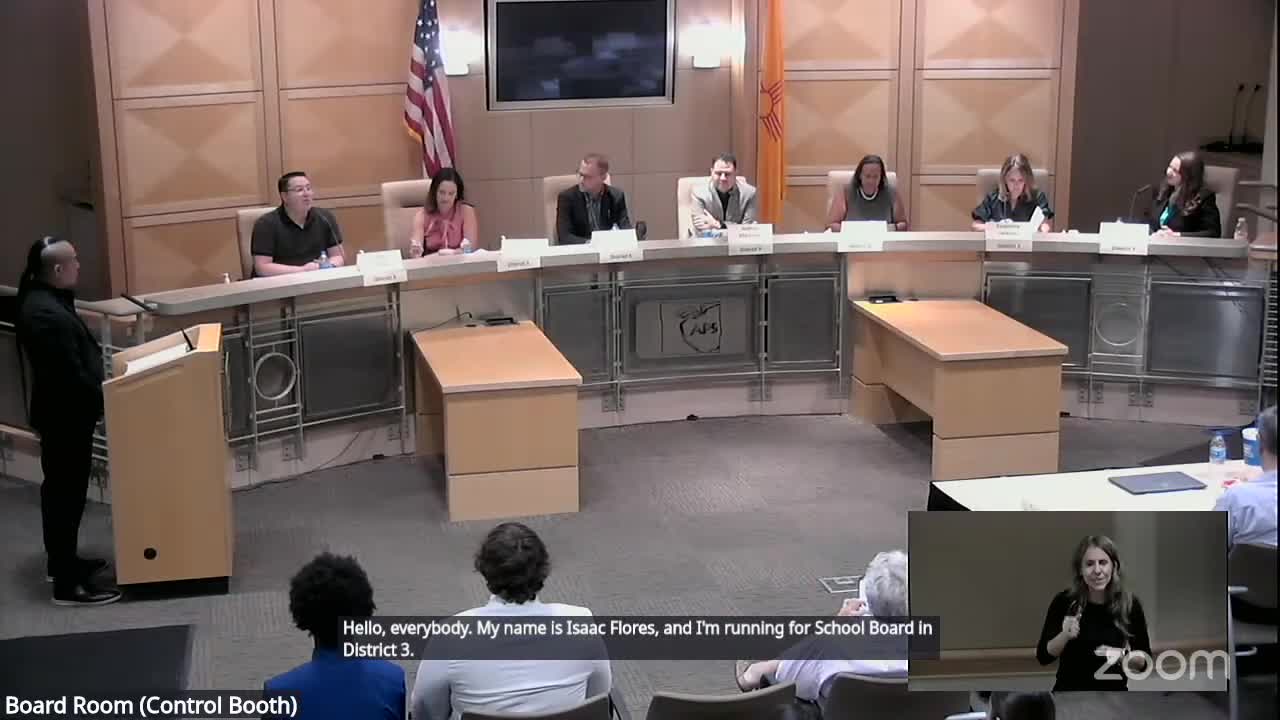 Candidates explain board’s governance role: set goals, approve budget, hold superintendent accountable