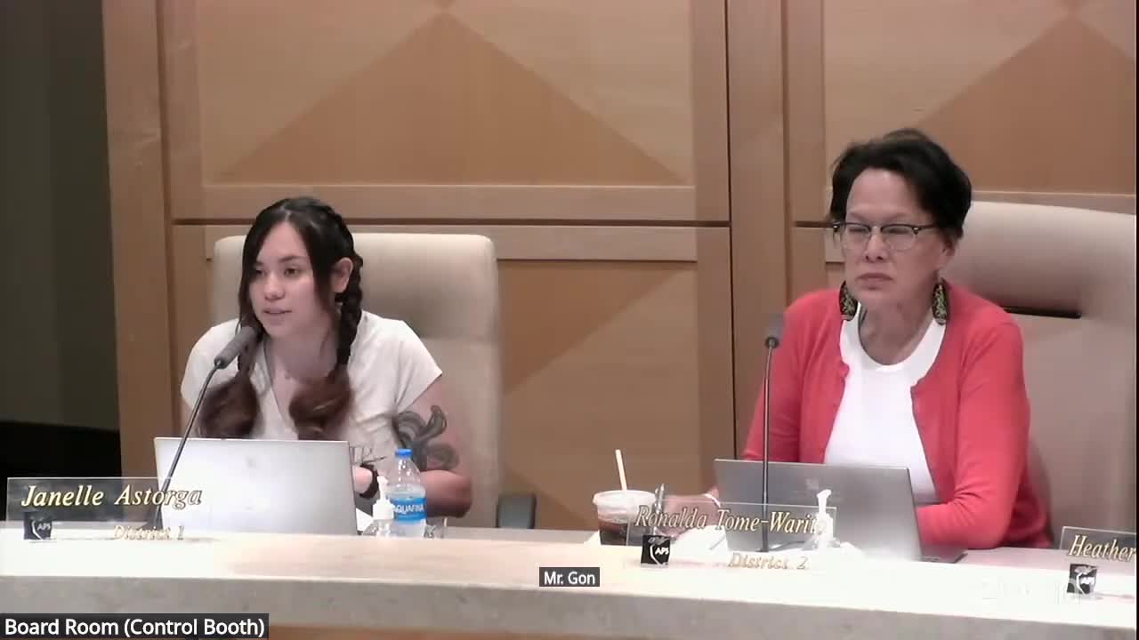 Students and educators highlight AP, IB, ProStart and career programs during APS public forum